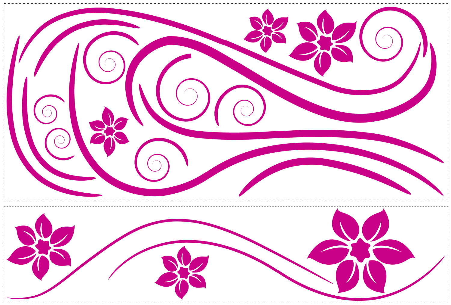 Stickere decorative DECO SWIRL | 2 colite de 45,7 cm x 101,6 cm ka-international.ro
