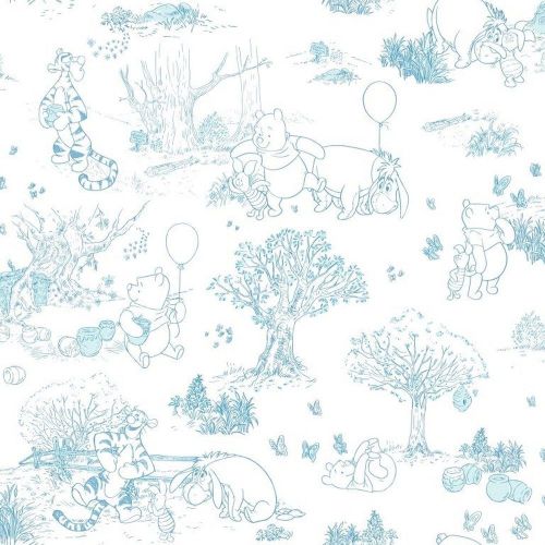 Tapet WINNIE the POOH & FRIENDS TOILE | DS7868