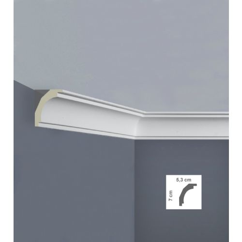 Cornisa perete | tavan din poliuretan | C3016