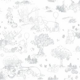 Tapet WINNIE the POOH & FRIENDS TOILE | DY0225