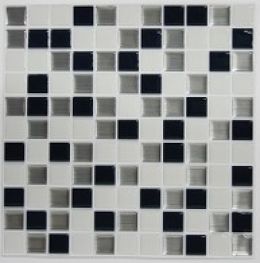 Placa tip mozaic METALLIC CHECKERBOARD | TIL3227FLT