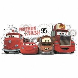 Sticker gigant FRIENDS to the FINISH - CARS | RMK2556GM