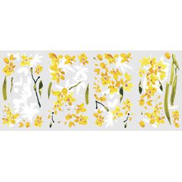 Sticker decorativ YELLOW FLOWER ARRANGEMENT | RMK2494SCS