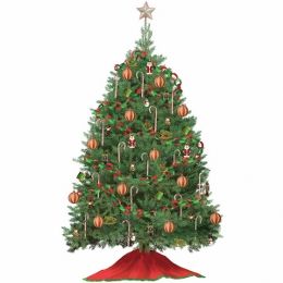 Sticker gigant Build a Christmas Tree | RMK1203GM