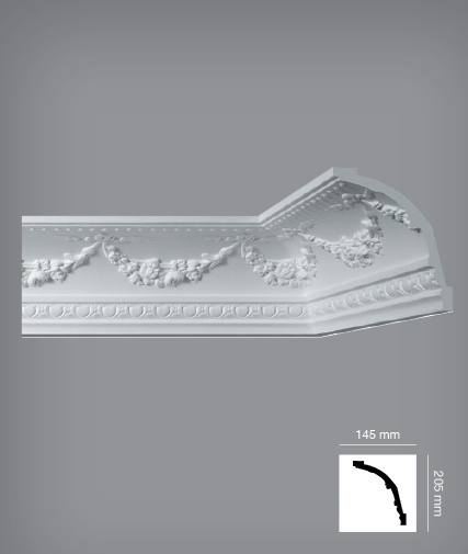 Cornisa pentru tavan / perete | EF4L
