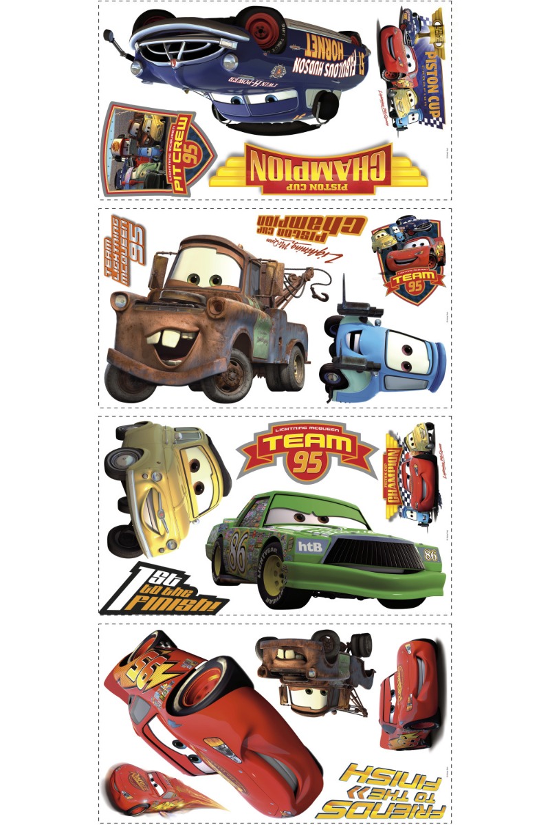 Sticker PISTON CUP – CARS | 4 colite de 25,4 cm x 45,7 cm ka-international.ro