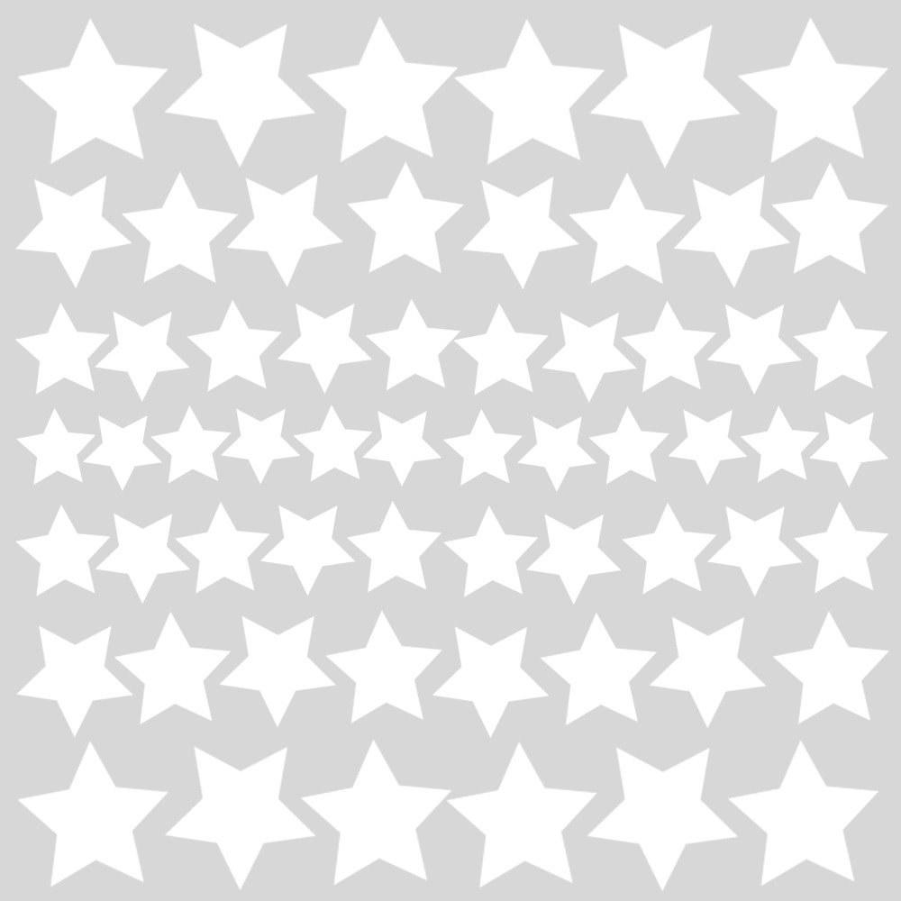 Stickere fosforescente STARS | 2 colite de 22,8 cm x 44,1 cm ka-international.ro