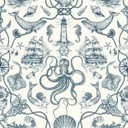 Tapet DEEP SEA TOILE | HO3361