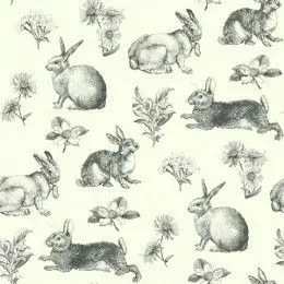 Tapet BUNNY TOILE | AT4263