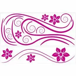 Stickere decorative DECO SWIRL | RMK1309GM