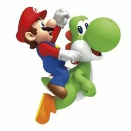 Sticker gigant Yoshi - Mario | RMK1918GM