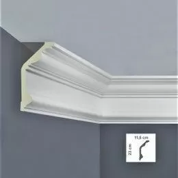 Cornisa perete, tavan din poliuretan | C3332