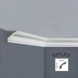 Profil flexibil tavan din poliuretan | C3128FLEX